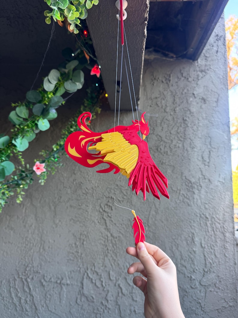 Flying Phoenix – Floating Hanging Mobile